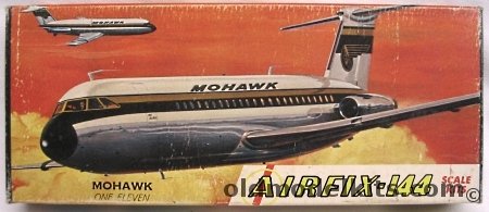 Airfix 1/144 BAC -111 Mohawk Airlines (BAC 111) Craftmaster Issue, 1-88 plastic model kit